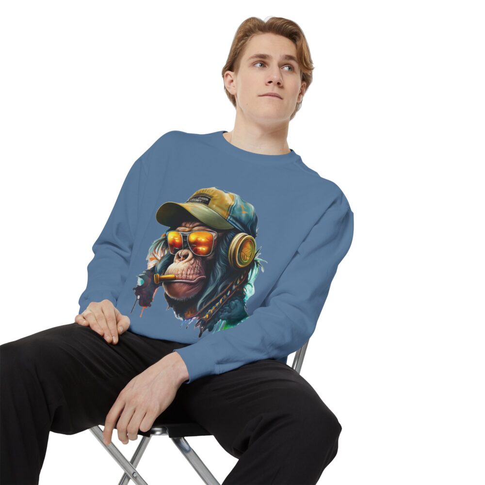 Unisex Garment-Dyed Sweatshirt - Image 15