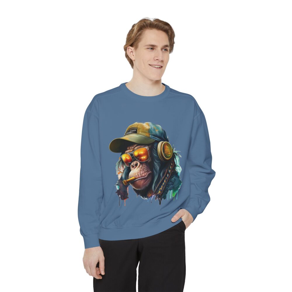 Unisex Garment-Dyed Sweatshirt - Image 12