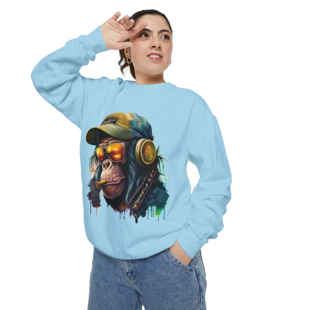 Unisex Garment-Dyed Sweatshirt - Image 23