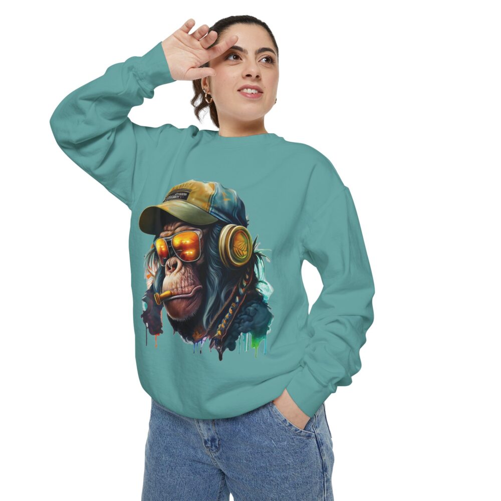 Unisex Garment-Dyed Sweatshirt - Image 33