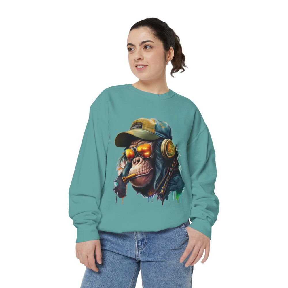 Unisex Garment-Dyed Sweatshirt - Image 34