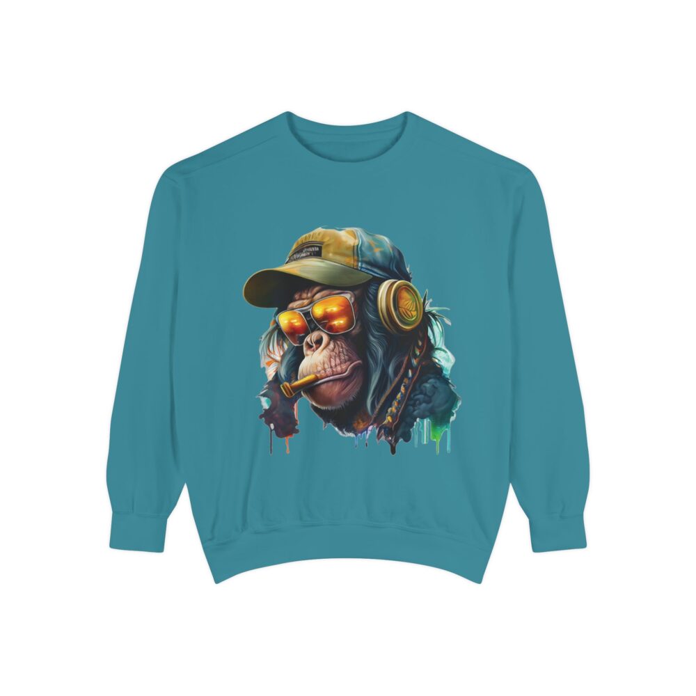 Unisex Garment-Dyed Sweatshirt - Image 16