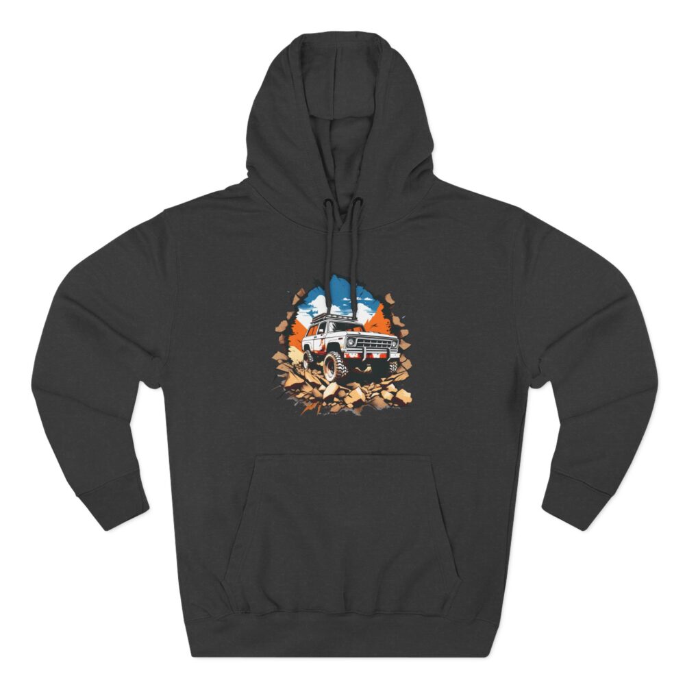 Three-Panel Fleece Hoodie - Image 10