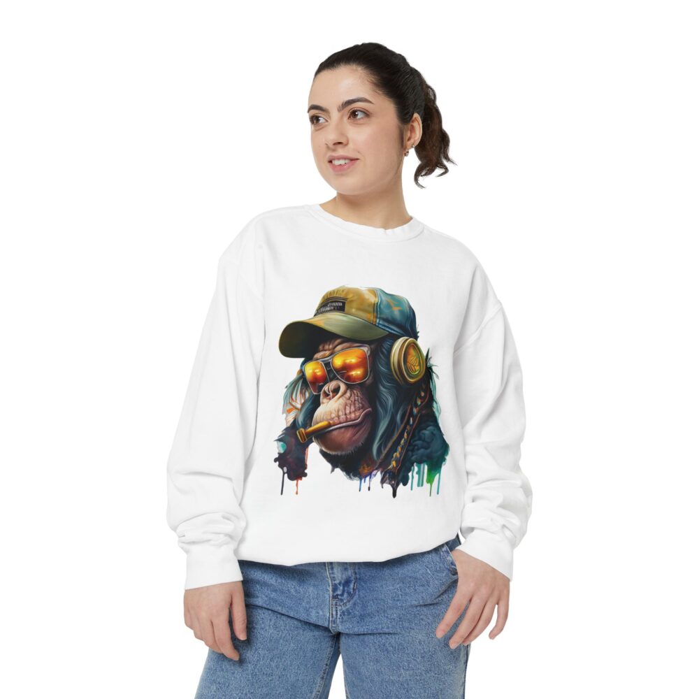 Unisex Garment-Dyed Sweatshirt - Image 9