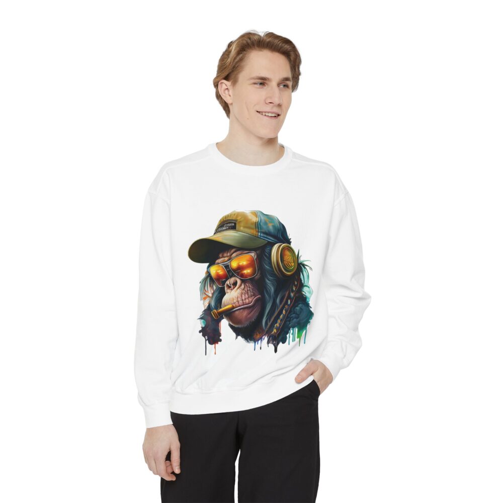 Unisex Garment-Dyed Sweatshirt - Image 7