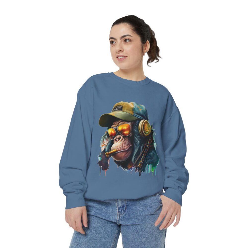 Unisex Garment-Dyed Sweatshirt - Image 14