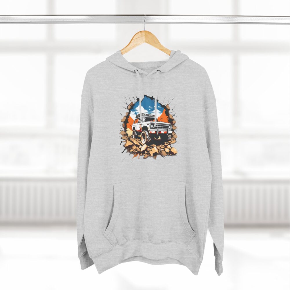 Three-Panel Fleece Hoodie - Image 9